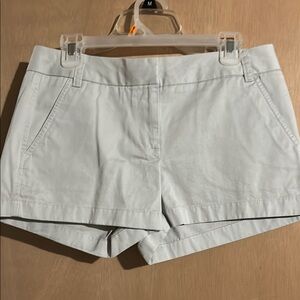 NWT J. Crew White Bermuda Shorts Classic Cotton Design